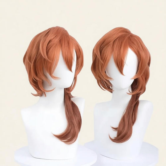 Bungo Stray Dogs Nakahara Chuuya Long Orange Hair