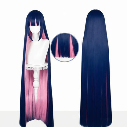 Panty & Stocking with Garterbelt Anarchy Stocking Long Pink and Dark Purple Hair