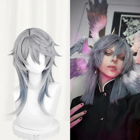 Honkai: Star Rail Sunday Long Grey Hair
