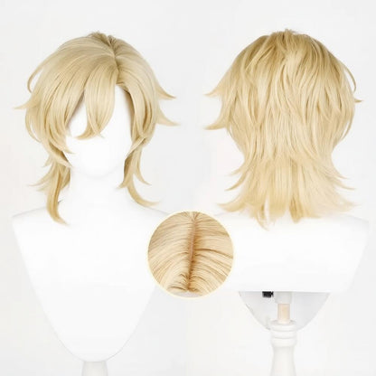 Honkai: Star Rail Aventurine Long Golden Hair