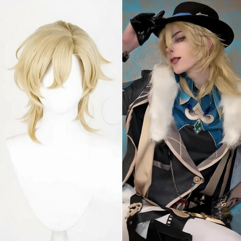 Honkai: Star Rail Aventurine Long Golden Hair