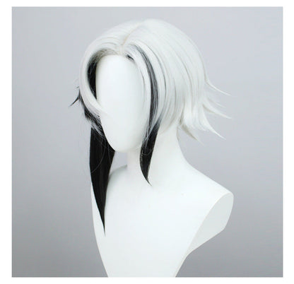 Genshin Impact Arlecchino Short/Long Mix Hair