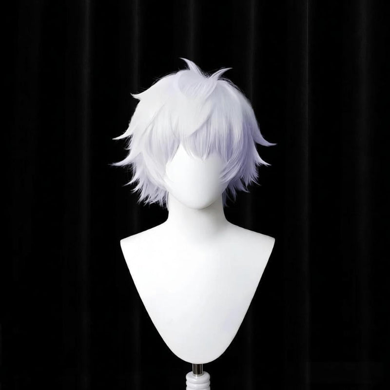 Jujukaitsu Kaisen Satoru Gojo Short White Hair