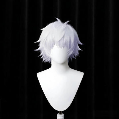Jujukaitsu Kaisen Satoru Gojo Short White Hair