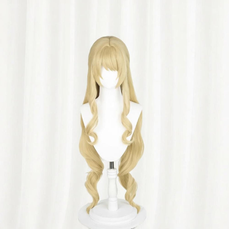 Genshin Impact Navia Long Golden Hair