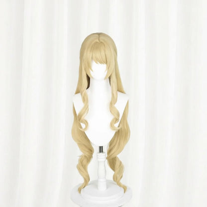 Genshin Impact Navia Long Golden Hair