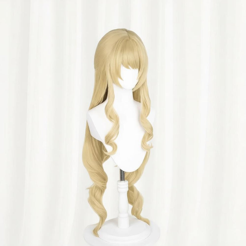 Genshin Impact Navia Long Golden Hair