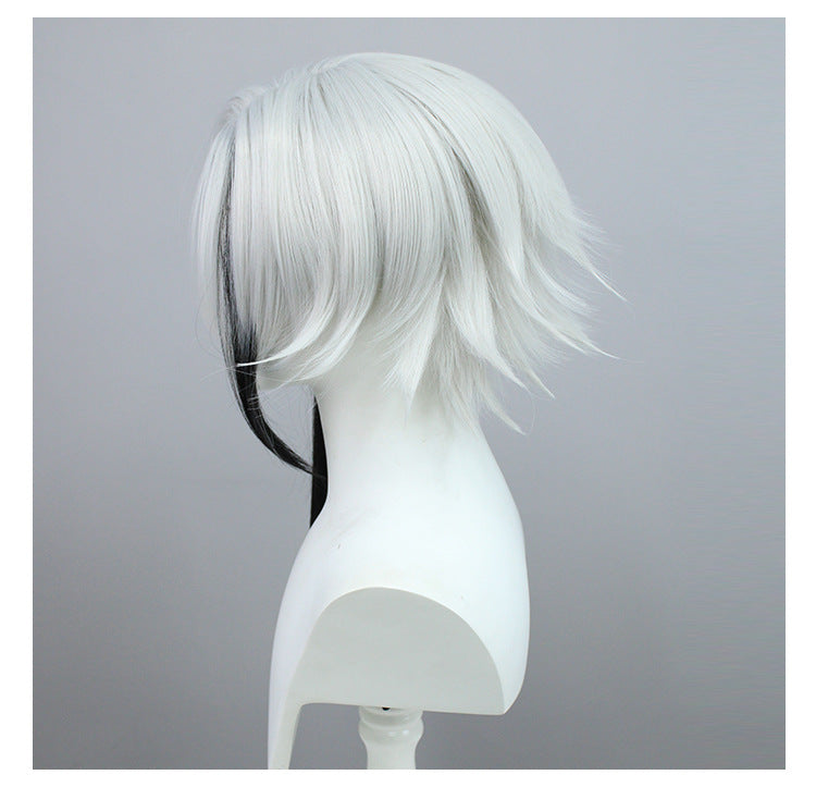 Genshin Impact Arlecchino Short/Long Mix Hair