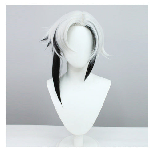 Genshin Impact Arlecchino Short/Long Mix Hair