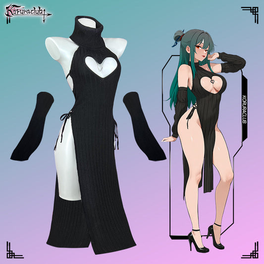 Heart-Shaped Cheongsam