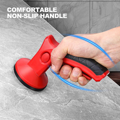 Pistol Grip Suction Cup Lifter Tool – 22lb Heavy Duty Vacuum Handle for Glass, Tile, Stone & Smooth Surfaces